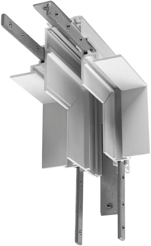 Markenprodukt SLV L-Verbinder mechanisch, 48V TRACK, für Einbauschiene tief, Stereo, weiß