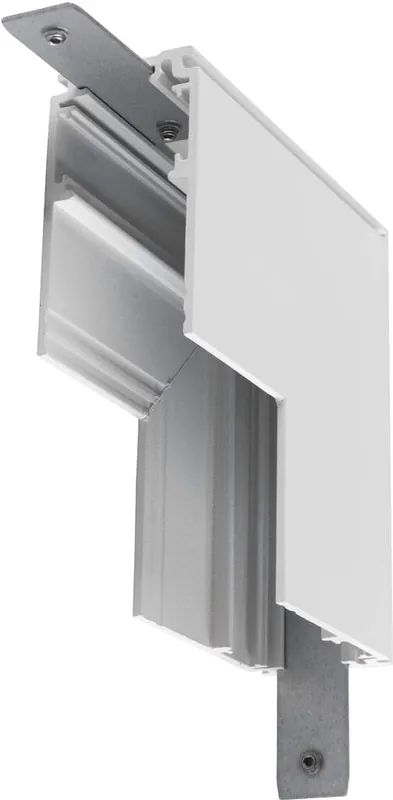 Kostenloser Rückversand SLV L-Verbinder mechanisch, 48V TRACK, für Aufbauschiene tief, Stereo, weiß
