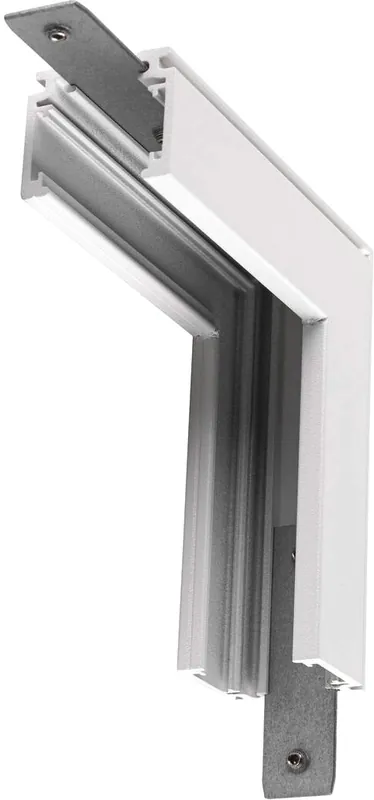 Finale Aktion SLV L-Verbinder mechanisch, 48V TRACK, für Aufbauschiene standard, Stereo, weiß