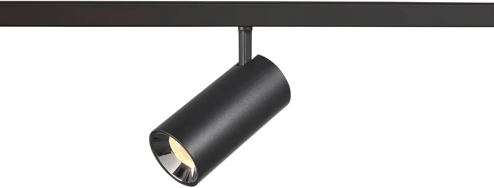 SLV NUMINOS® S 48V TRACK, DALI, Spot, schwarz / chrom, 16W, 1050lm, 3000K, CRI90, 40° Jetzt Bestellen