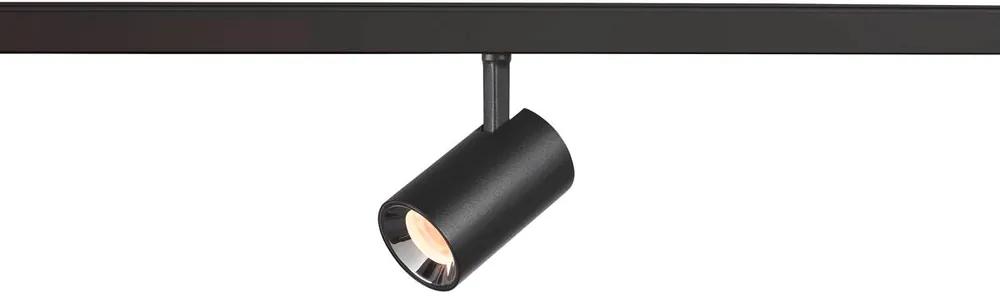 SLV NUMINOS® XS 48V TRACK, DALI, Spot, schwarz / chrom, 8.7W, 670lm, 2700K, CRI90, 55° Sichere Zahlung