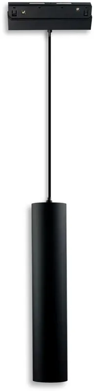 Rabatt ISOLED Track48 Hängeleuchte Pipe schwarz, 15W, 36°, 48V DC, 3000K, CRI90