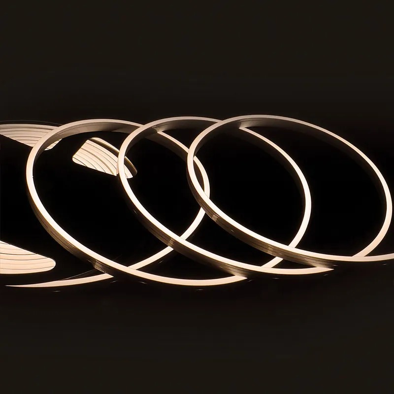 Beliebt ISOLED LED NeonPRO921 Custom Flexband B04H08, 24V DC, 10W, IP67, 2100K, 5m Rolle, 140 LED/m