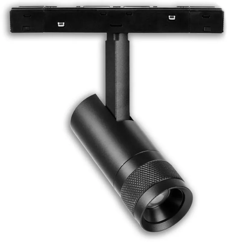 ISOLED Track48 Schienen-Strahler schwarz, 7W, fokussierbar 18°-60°, 48V DC, 3000K Begrenztes Angebot