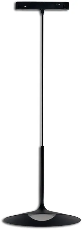 Top-Seller ISOLED Track48 Hängeleuchte Shade 5,5W, 120°, 48V DC, schwarz, 3000K, DALI dimmbar