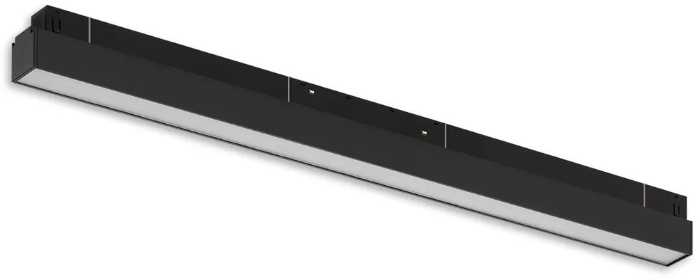 Abverkauf ISOLED Track48 Linearleuchte 60cm schwarz, 20W, 120°, 48V DC, 3000K, CRI90