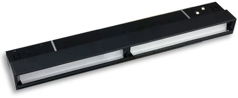 Beliebt ISOLED Track48 Wallwasher 22cm schwarz, 12W, 100° asymetrisch, 48V DC, 3000K, CRI90, DALI dimmbar