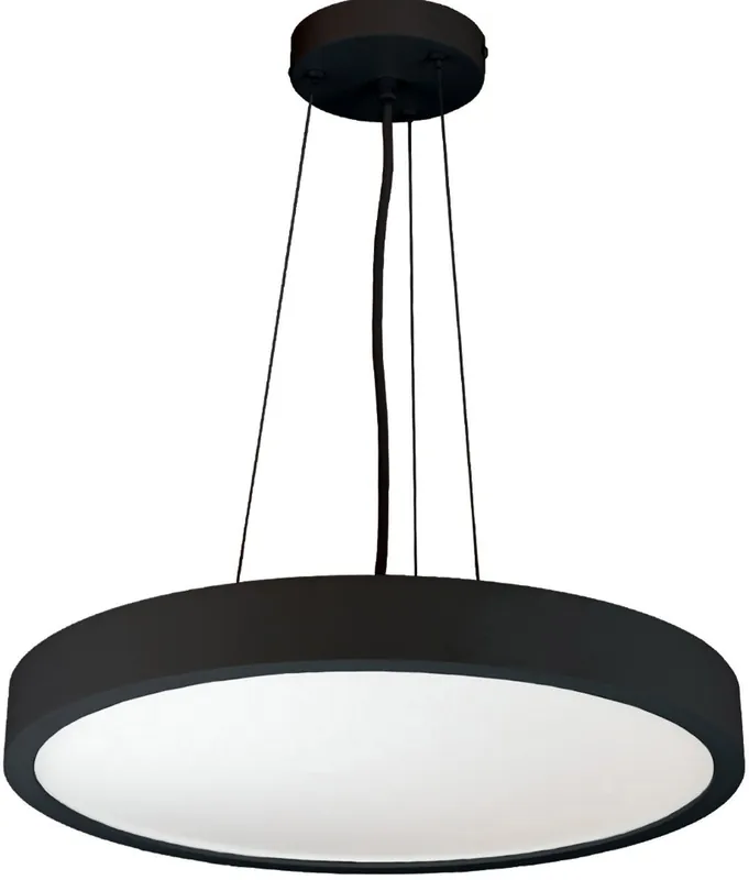 ISOLED LED Hängeleuchte DN800 schwarz, UGR Highlight