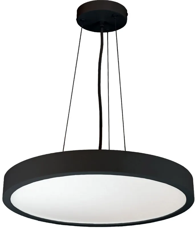 ISOLED LED Hängeleuchte DN1000 schwarz, UGR Expressversand