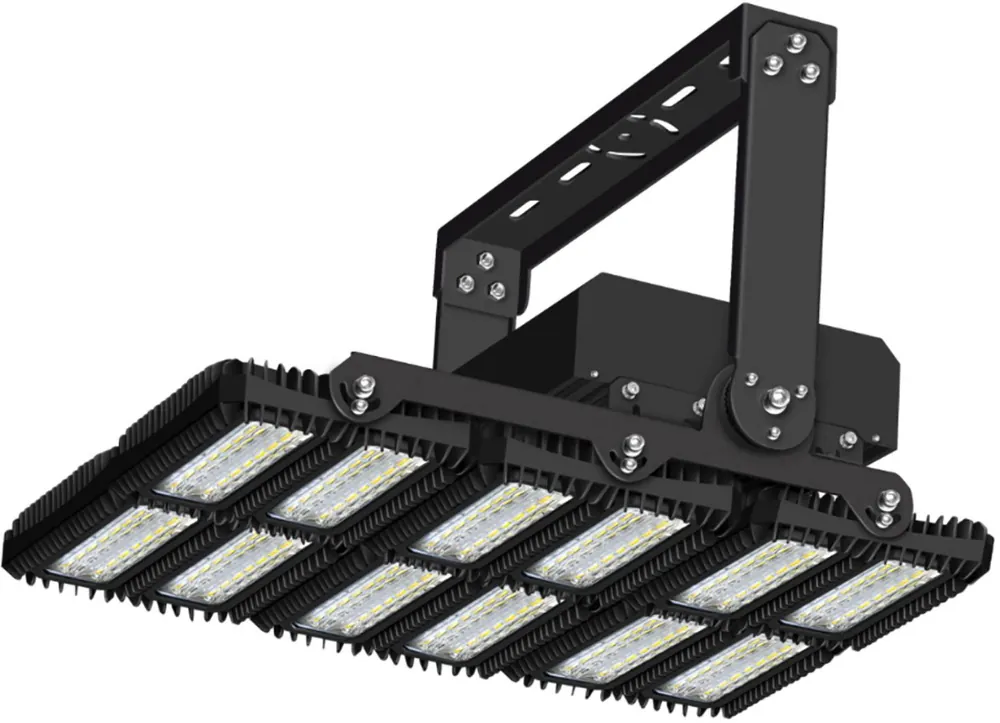 ISOLED LED Flutlicht 1.350W, 130x25° asymmetrisch, variabel, DALI dimmbar, warmweiß, IP66 Solange Der Vorrat Reicht