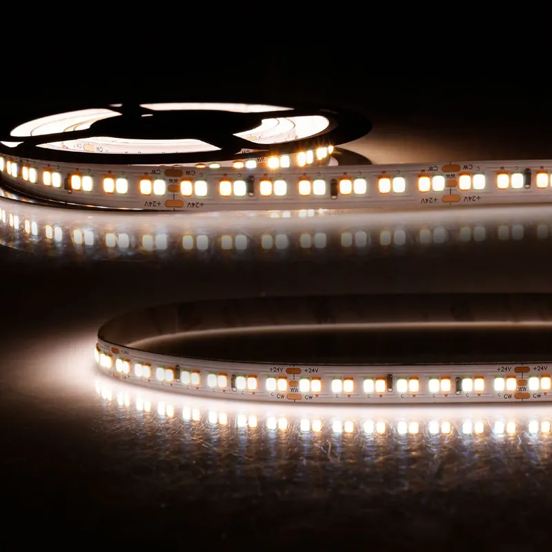 Neue Ware ISOLED LED HEQ922/960 Linear CCT Flexband, 24V DC, 15W kw | 15W ww, 140lm/W, IP20, 5m Rolle
