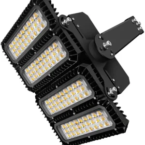Sonderaktion ISOLED LED Flutlicht 450W, 130x40° asymmetrisch, variabel, DALI dimmbar, neutralweiß, IP66