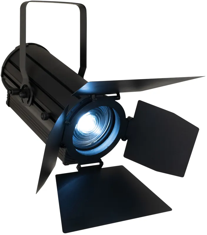 SHOWTEC ACT Fresnel 150 RGBAL Kompakter 150-W-RGBAL-LED-Fresnel-Scheinwerfer für Theater Ausverkauf