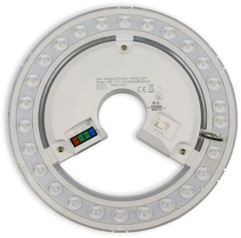 ISOLED LED Umrüstplatine 190mm, 11W, 160 lm/W, mit Haltemagnet, Color 3000|4000|6000K, dimmbar Sofort Bestellen