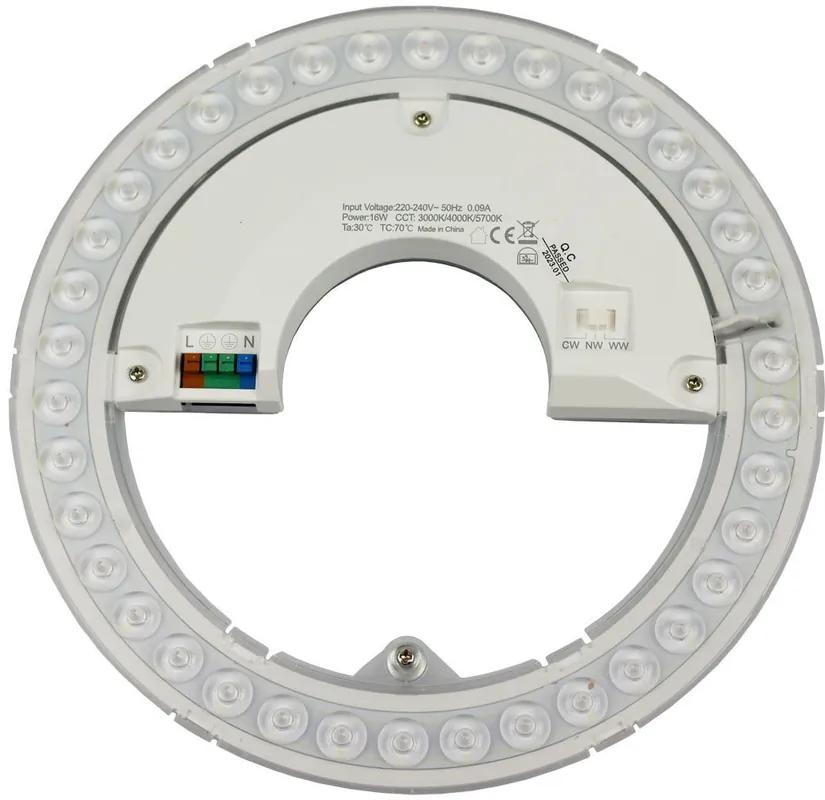 Kostenloser Rückversand ISOLED LED Umrüstplatine 227mm, 15W, 160 lm/W, mit Haltemagnet, Color 3000|4000|6000K, dimmbar