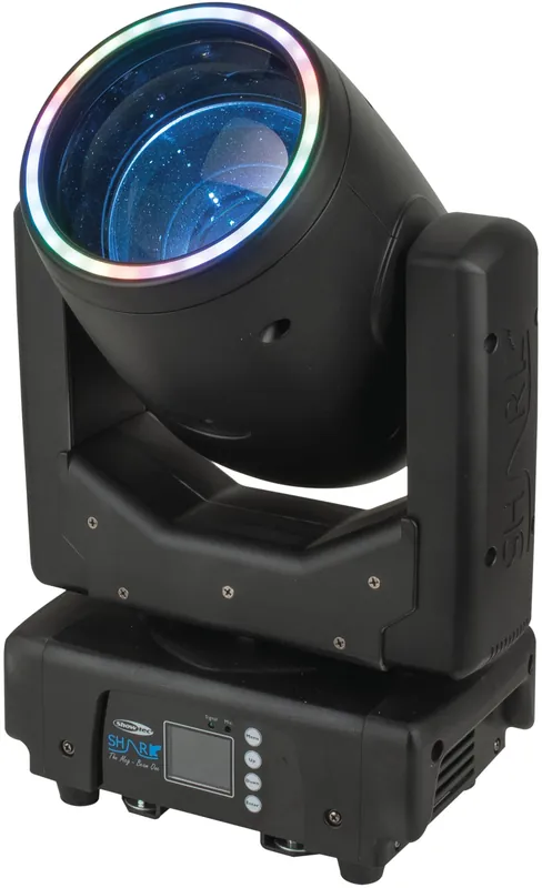 Angebot SHOWTEC Shark - The Meg - Beam One Kompakter 100 W LED Beam Moving Head mit LED-Ring
