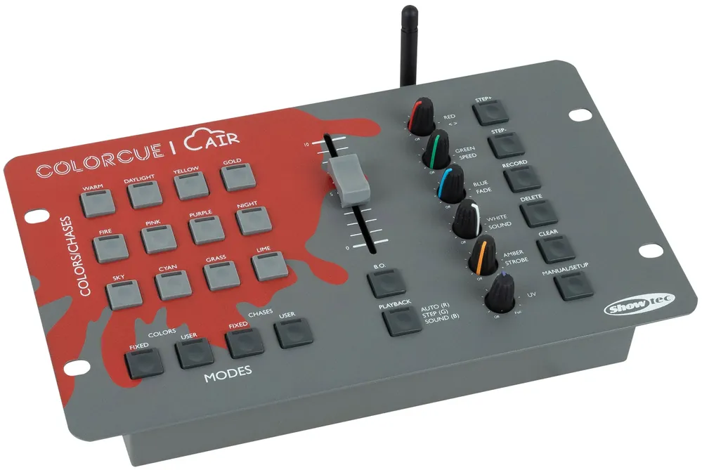 SHOWTEC ColorCue 1 Air Intelligenter batteriebetriebener LED-Controller mit einem Fader und 6 Neue Ware
