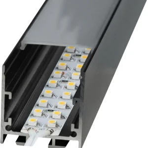 Schneller Versand ARTECTA Profil Pro 25 Oberflächenlänge 2 m – schwarz
