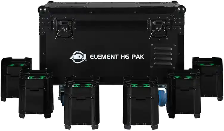 ADJ Element H6 Pak Gratis Versand