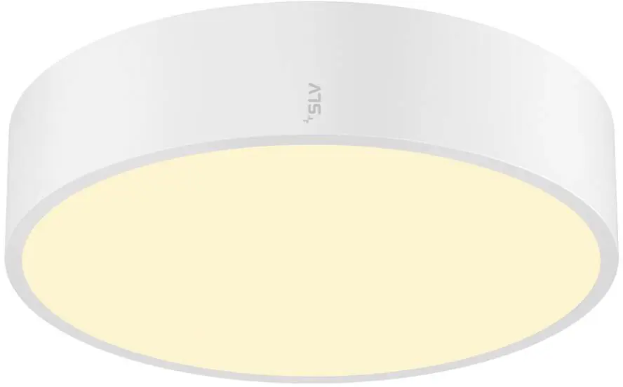 SLV MEDO® PRO 30, Wand- und Deckenaufbauleuchte, rund, 3000/4000K, 10W, DALI, Touch, 110°, weiß Nur Heute