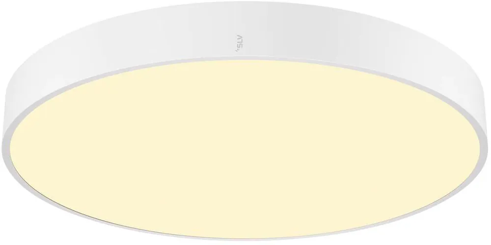 SLV MEDO® PRO 60, Wand- und Deckenaufbauleuchte, rund, 3000/4000K, 39W, DALI, Touch, 110°, weiß Sonderaktion