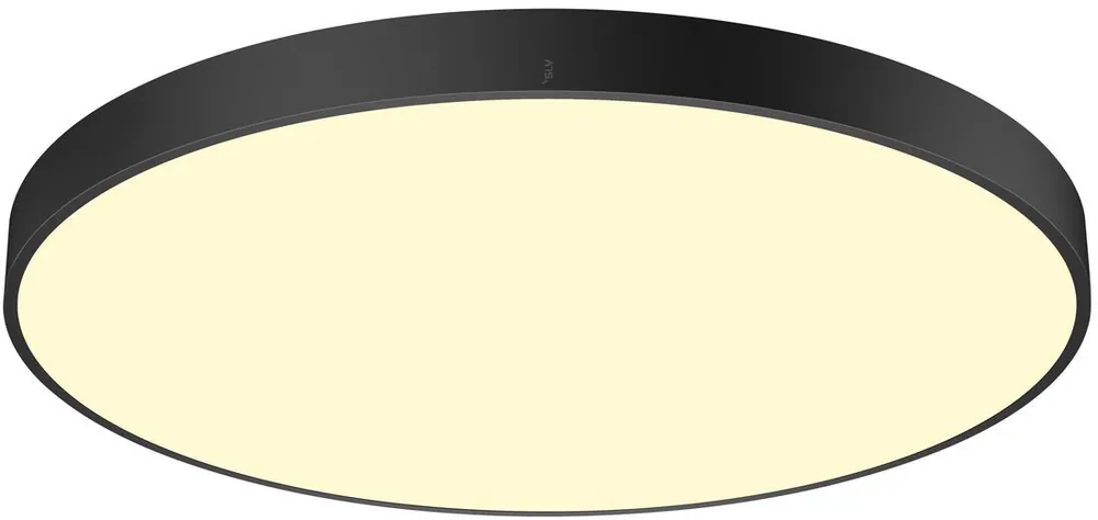 Neu Im Sortiment SLV MEDO® PRO 90, Deckenaufbauleuchte, rund, 3000/4000K, 74W, Phasenabschnitt, 110°, schwarz