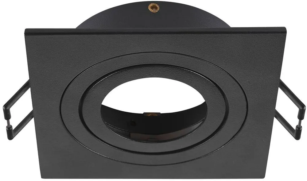 SLV NEW TRIA® 75, Deckeneinbauring, L: 9 B: 9 H: 2.6 cm, IP 20, schwarz Begrenztes Angebot