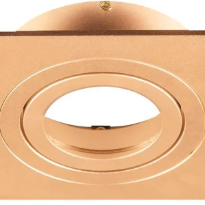 Begrenztes Angebot SLV NEW TRIA® 75, Deckeneinbauring, L: 9 B: 9 H: 2.6 cm, IP 20, roségold