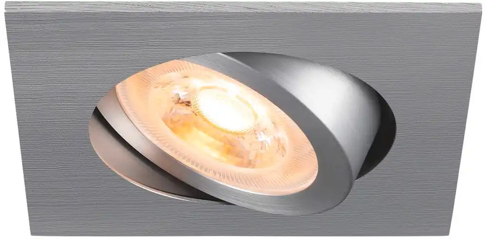 Markenprodukt SLV NEW TRIA® 68, Deckeneinbauleuchte, quadratisch, max. 10W GU10, aluminium