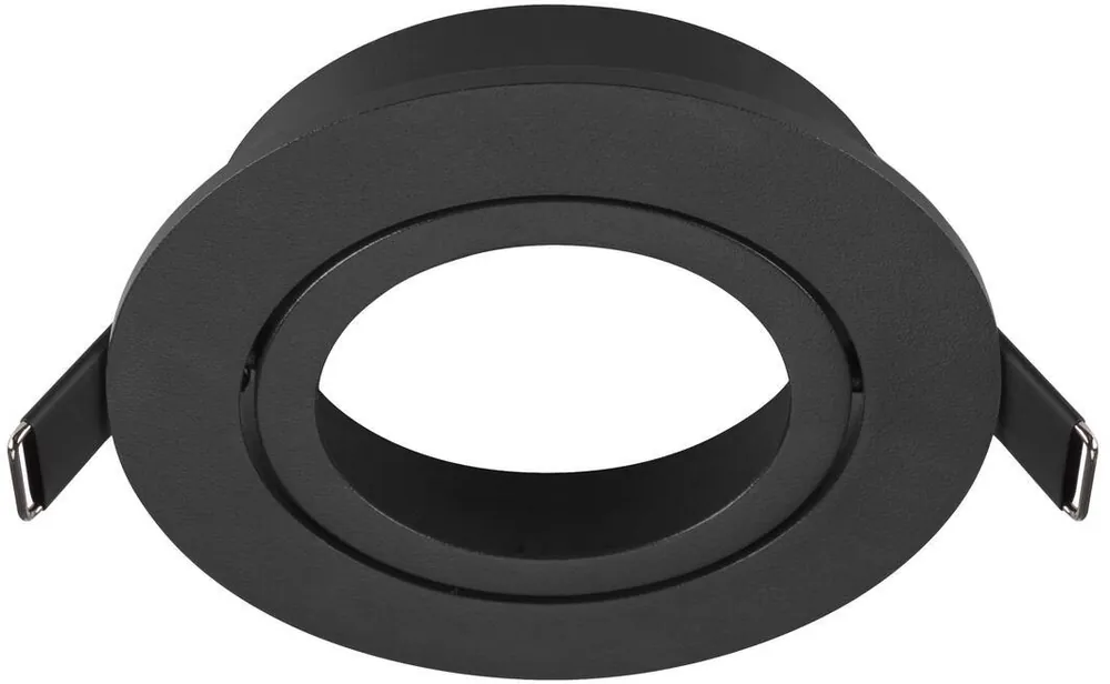 SLV NEW TRIA® 95, Deckeneinbauring, D: 11 H: 2.6 cm, IP 20, schwarz Solange Der Vorrat Reicht