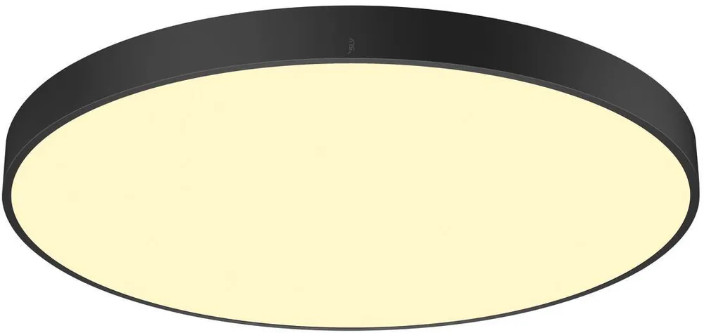 Kostenfreie Lieferung SLV MEDO® 90, Deckenaufbauleuchte, rund, 2700/3000/4000K, 79W, Phasenabschnitt, 110°, schwarz