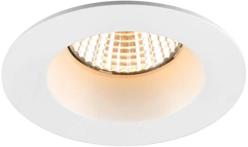 SLV NEW TRIA® UNIVERSAL 68, Deckeneinbauleuchte, 2500/3000/4000K, 38°, IP 20 / IP 65, rund, weiß Heißes Angebot