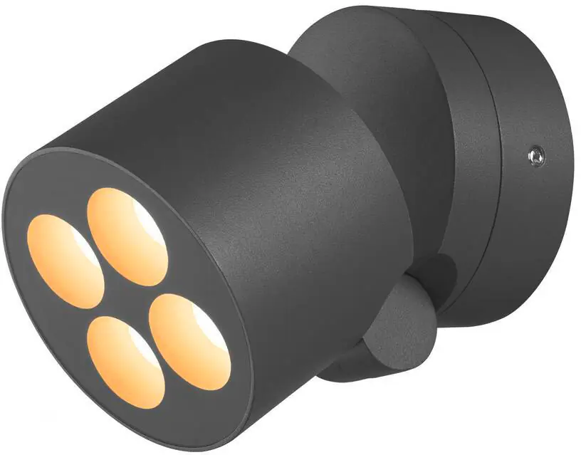 Versand Am Gleichen Tag SLV R-CUBE, Wand- und Deckenaufbauleuchte, 2700/3000K, 15W, PHASE, 70°, anthrazit