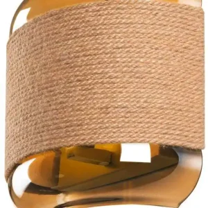 Versand Am Gleichen Tag SLV PANTILO ROPE, Wandaufbauleuchte, anderes, 1x max. 15W G9, gold