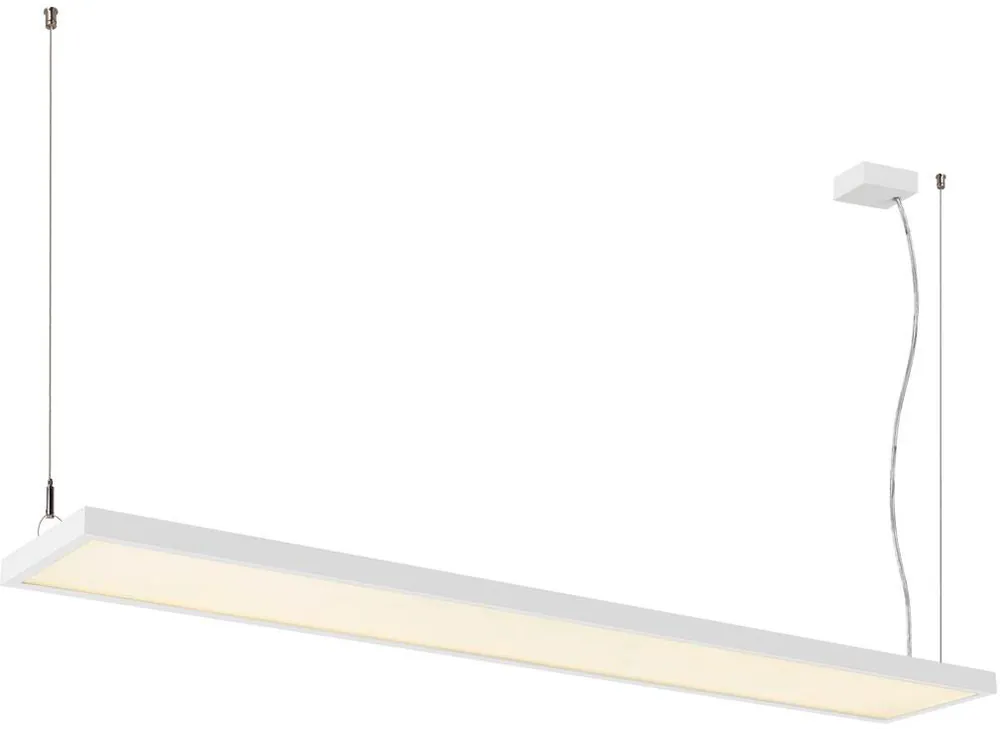 Markenware SLV WORKLIGHT PRO 150, Pendelleuchte, 150cm, 4000K, DALI, Touch, weiß