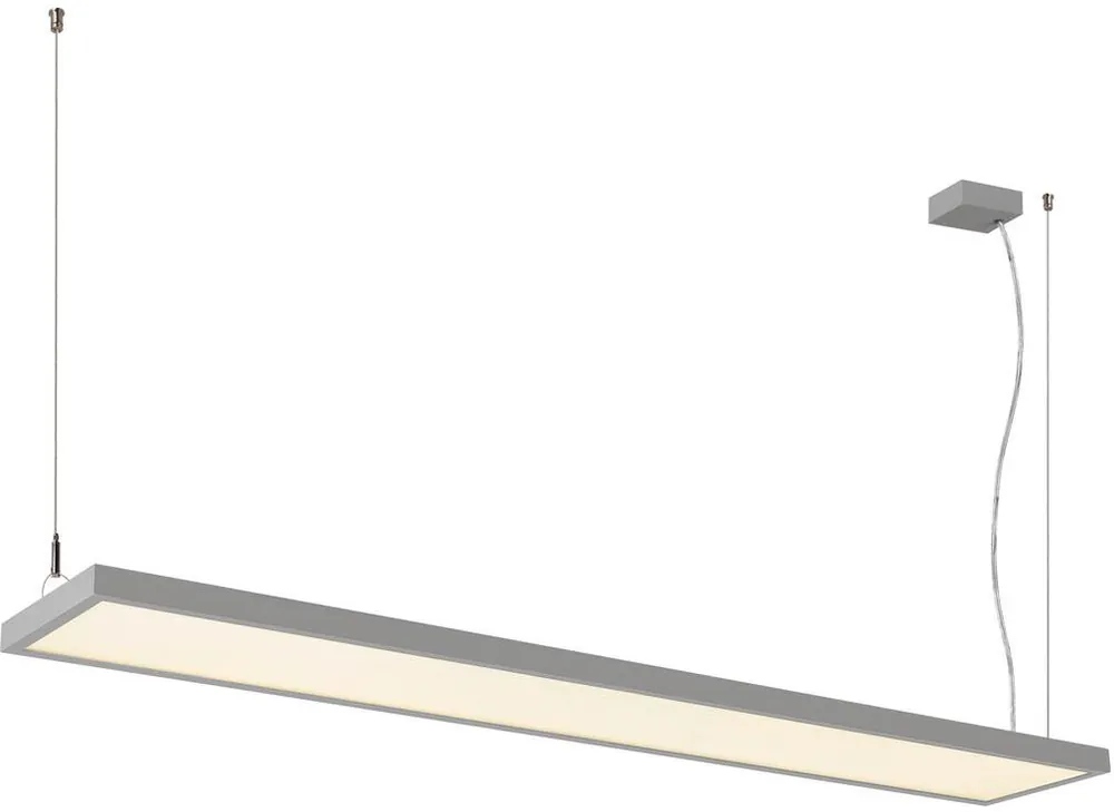 Neue Ware SLV WORKLIGHT PRO 150, Pendelleuchte, 150cm, 4000K, DALI, Touch, grau