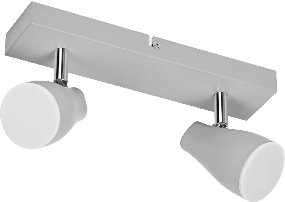 LEDVANCE LED SPOT PEAR GREY 2 x 4.3W 2700K GU10 Neue Kollektion