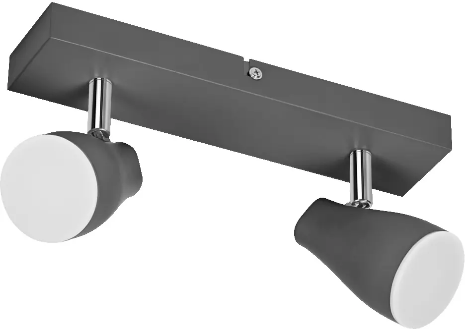 LEDVANCE LED SPOT PEAR BLACK 2 x 4.3W 2700K GU10 Bestseller