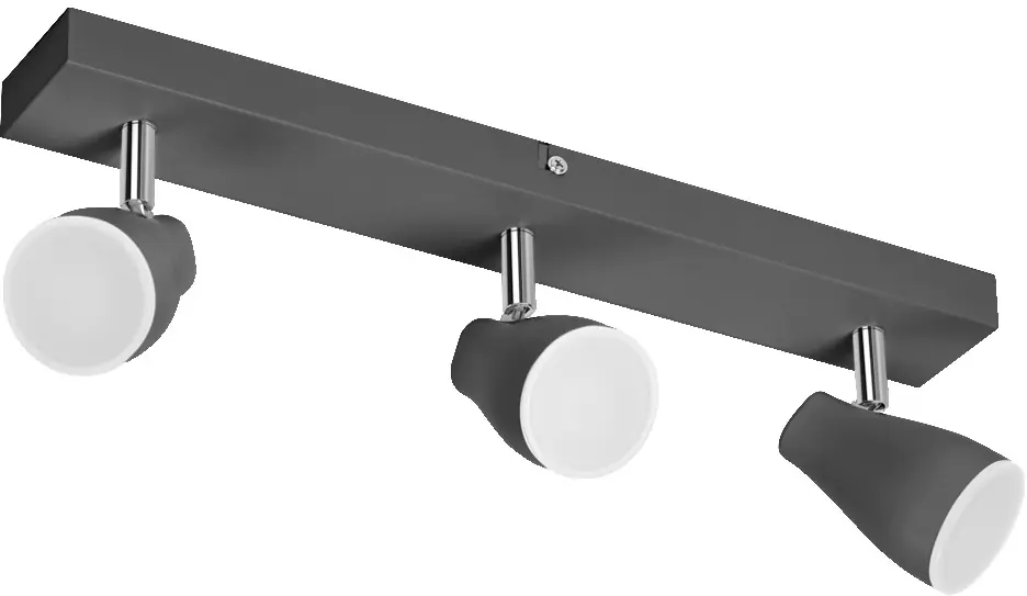 LEDVANCE LED SPOT PEAR BLACK 3 x 4.3W 2700K GU10 Markenprodukt