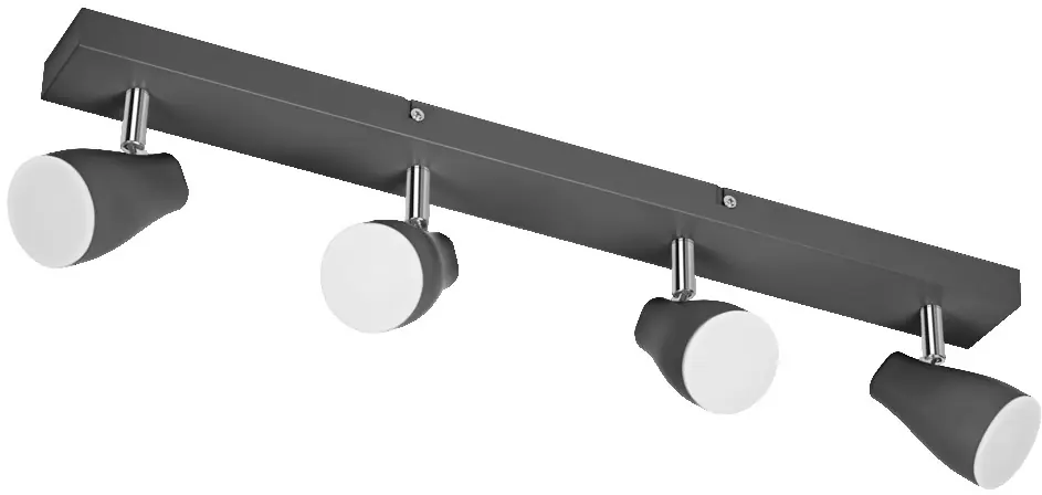 LEDVANCE LED SPOT PEAR BLACK 4 x 4.3W 2700K GU10 Sonderangebot