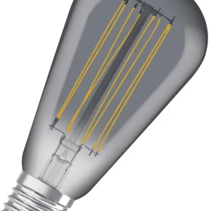 OSRAM Vintage 1906 LED CLASSIC SLIM FILAMNET EDISON DIMMABLE 11W 818 Smoke E27 Gratis Versand