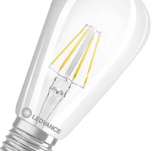 Expressversand LEDVANCE LED CLASSIC EDISON DIM CRI 90 S 5.8W 940 Klar E27