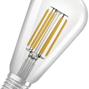 Abverkauf LEDVANCE LED CLASSIC EDISON ENERGY EFFICIENCY A S 4W 830 Clear E27