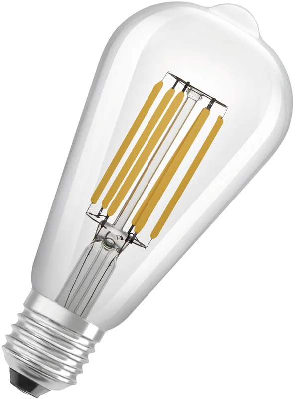 Abverkauf LEDVANCE LED CLASSIC EDISON ENERGY EFFICIENCY A S 4W 830 Clear E27