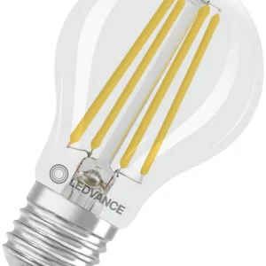 Geprüft LEDVANCE LED CLASSIC A ENERGIEEFFIZIENZ A S 5W 830 Klar E27