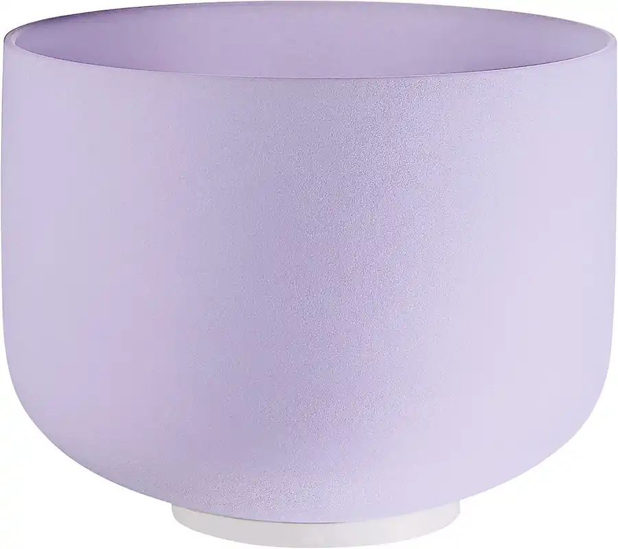 Bestseller Meinl Amethyst Kristall Klangschale 8", Ton H4, 432 Hz, Kronenchakra