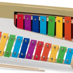Metallophon, Xylophone, 15 Töne, farbig, inkl.Schlägel Günstig