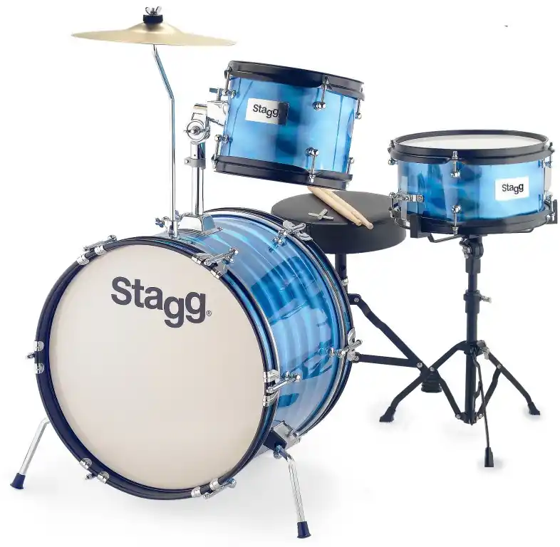 Sonderangebot 3PC 16"JR DRSET+HW/THRONE-BLUE
