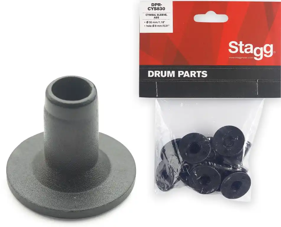 10xCYMBAL SLEEVE/NYLON/8mm Top-Seller