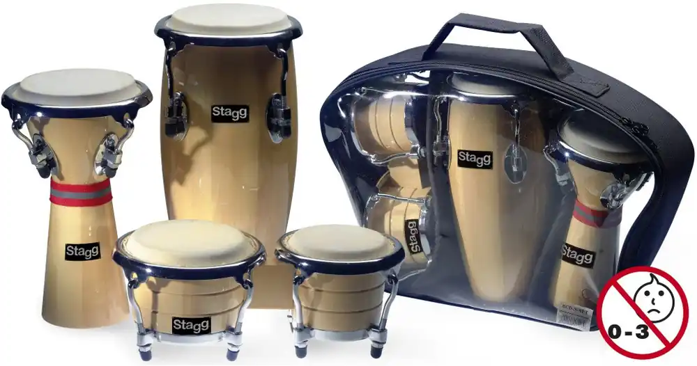 Mini Latin & African Percussionssätz Versand Am Gleichen Tag